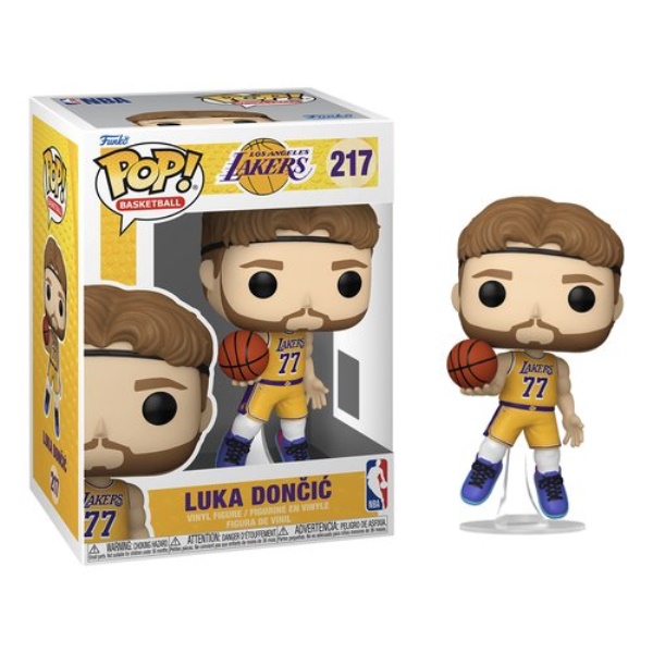 Personaggio collezione Funko 92388 POP BASKETBALL NBA Lakers Luka Donc