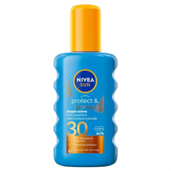 Crema solare spray Protect & Bronze Nivea SUN