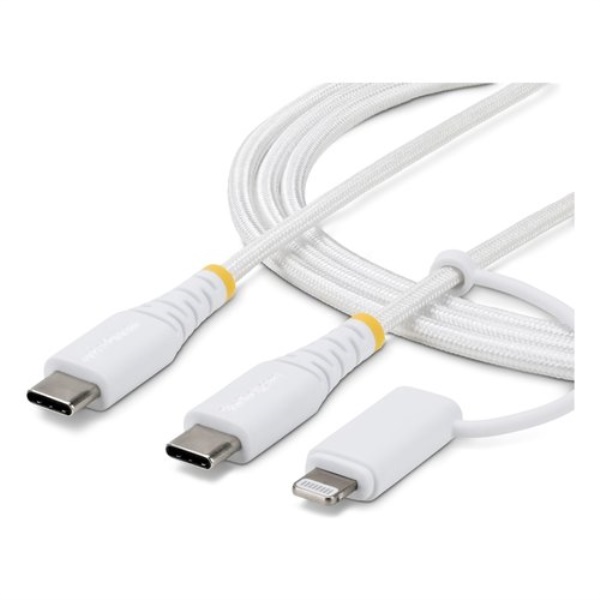 Cavo USB C Startech.Com 1M U2 LNTC CABLE 2in1 con Adattatore Lightning