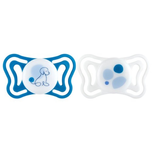 Succhietto Chicco 00071087210000 PHYSIOFORMA LIGHT bimbo Azzurro e Bia