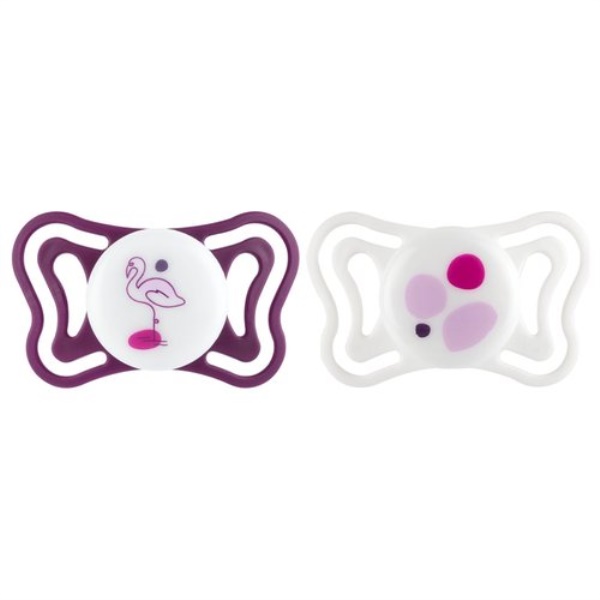 Succhietto Chicco 00071086110000 PHYSIOFORMA LIGHT bimba Viola e Bianc