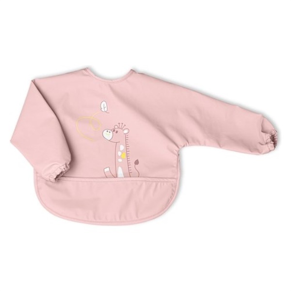 Set bavaglini Chicco 00016302150000 con maniche e tasca briciole Rosa