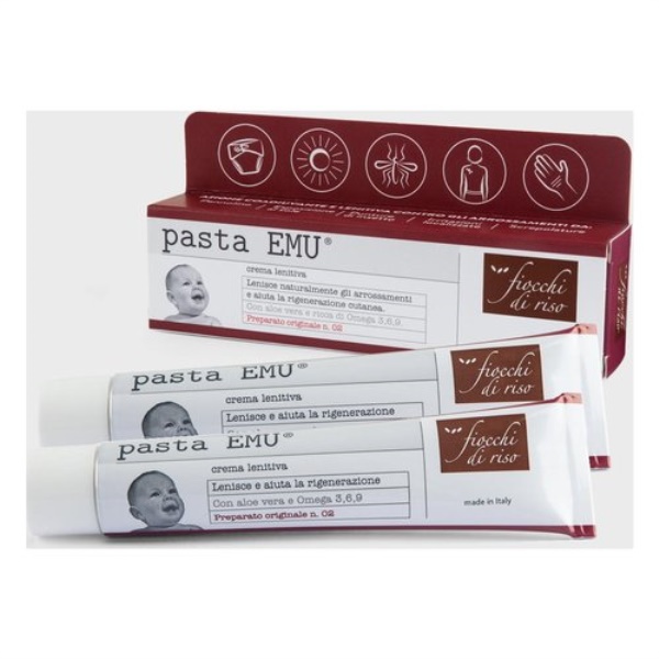 Pasta lenitiva Fiocchi di Riso 00095120000000 Emu 0+ bipack