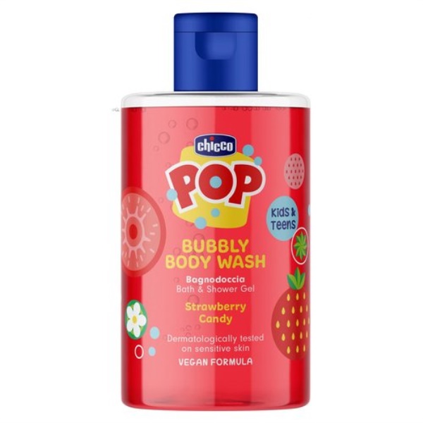 Bagnoschiuma bimbo Chicco 00012370000000 POP bagnodoccia Bubbly fragol