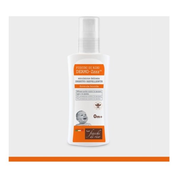 Repellente insetti Fiocchi di Riso 00095105000000 DERMO-ZZZZ emulsione