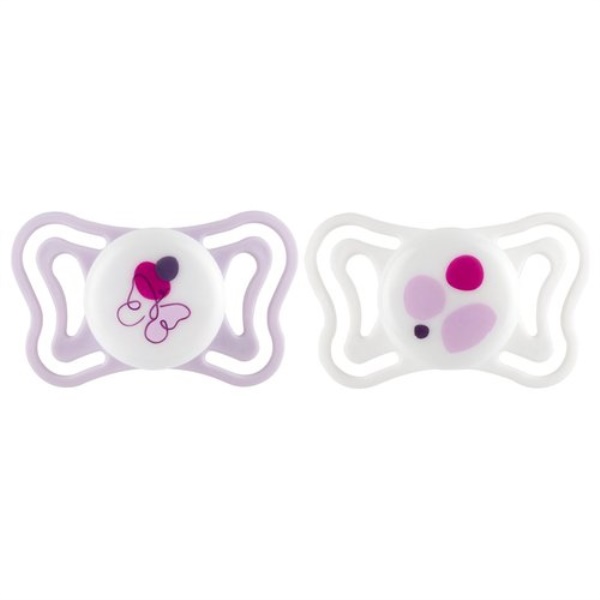 Succhietto Chicco 00071088110000 PHYSIOFORMA LIGHT bimba Rosa e Bianco