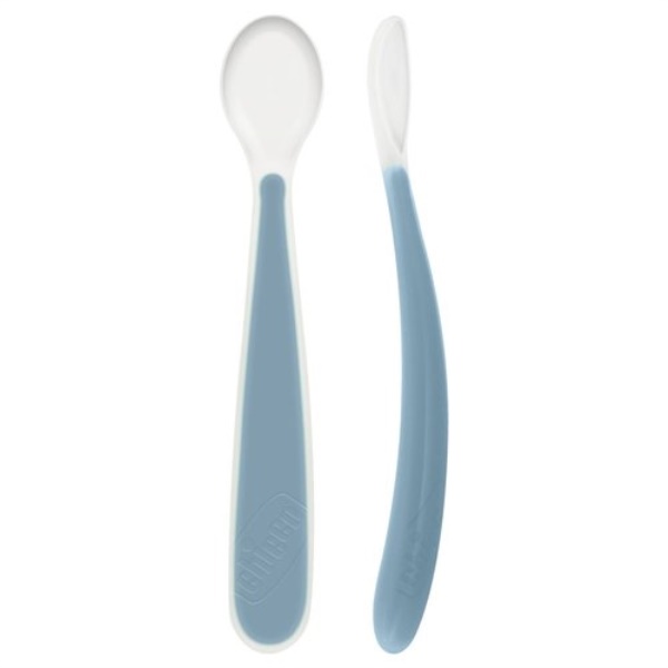 Set cucchiai morbidi bimbi Chicco 00068282600000 Azzurro