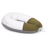 Baby Idea - Cuscino allattamento con tasche Baby Idea DOVR DODO Verde