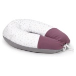 Baby Idea - Cuscino allattamento con tasche Baby Idea DOMI DODO Mirtillo