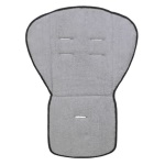 Baby Idea - Materassino passeggino Baby Idea 3093N Grigio e Nero