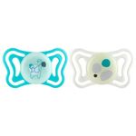 CHICCO - Succhietto Chicco 00071087410000 PHYSIOFORMA LIGHT lumi Verde acqua e 