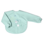 CHICCO - Set bavaglini Chicco 00016302250000 con maniche e tasca briciole Azzur