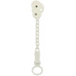 CHICCO - Porta succhietto Chicco 4085220 clip con catenella Grigio