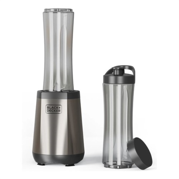 Frullatore a bicchiere Black & Decker BXJB1204E Inox e Black