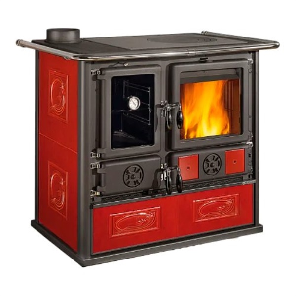 Cucina legna Nordica 3005850 ROSA Sinistra Reverse Vst 16 Ceramica Bor