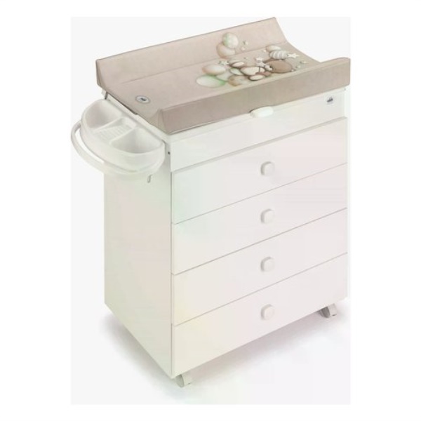 Bagnetto fasciatoio Cam 915006 C261 ASIA 3 cassetti Bianco Orsetto bol