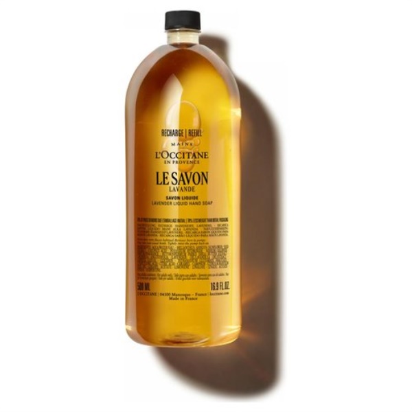 Sapone liquido L'Occitane en Provence ricarica alla lavanda karité con