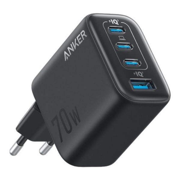Caricabatterie Anker A121CG11 ZOLO 70W GaN Black