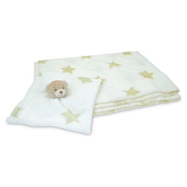 Coperta carrozzina Teorema 39610 GOGO con Doudou Beige