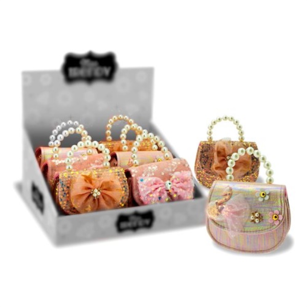 Borsetta gioco Teorema 52593 MISS SIGNORINA Pochette Chic  Pink Assort