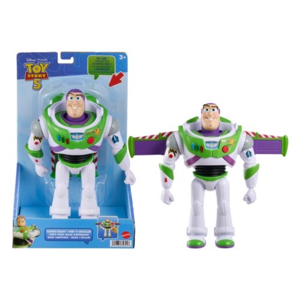 Personaggio Mattel JKV39 DISNEY TOY STORY Buzz Lightyear Pronto per il