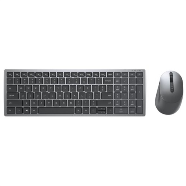 Tastiera e mouse Dell KM7120W GY ITL Wireless Grey