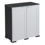 Tontarelli - Armadio plastica Tontarelli 8086341AO2 OMNIMODUS SIMPLEX Nero e Grigio