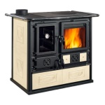Nordica - Cucina legna Nordica 3005852 ROSA Sinistra Reverse Vst 16 Ceramica Pan