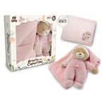Teorema - Peluche Teorema 39599 GOGO Il mio primo Orsetto con copertina Rosa