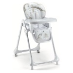 Pali - Seggiolone Pali 3309SAVANA regolabile e inclinabile Bianco e Beige