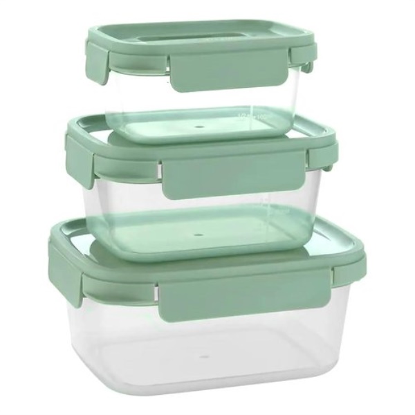 Set contenitori alimenti LocknLock LTN340S3 NESTNLOCK (500, 920, 1600 