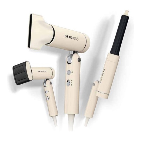 Modellatore capelli G+ PSTYLEG+410 RETRO 410 5in1 Panna