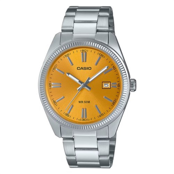 Orologio Casio UTP 1302PD 9AVEF Silver e Orange