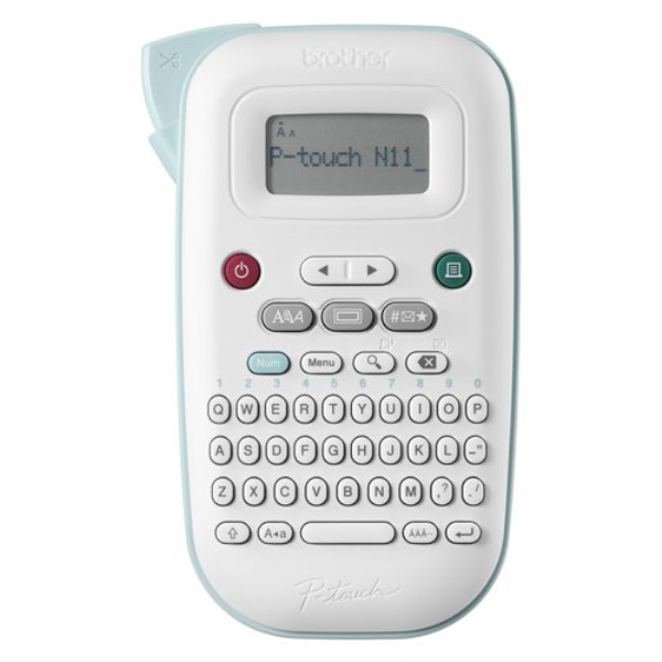 Etichettatrice Brother PT N11 P TOUCH Palmare White e Green