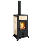 Nordica - Stufa legna Nordica 3001092 GEMMA 16 Ceramica Liberty panna