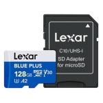 LEXAR - Scheda di memoria Lexar LMSBLPL128G BNANG BLUE PLUS