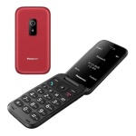 PANASONIC - Cellulare Panasonic KX TF600EXR Red