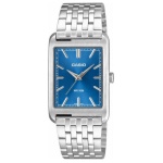 CASIO - Orologio Casio MTP B215D 2AVER Silver e Blue