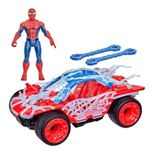 Set personaggio Hasbro G24455L00 SPIDERMAN Stretch & Blast Buggy con p