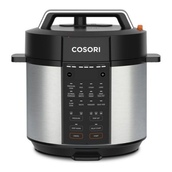 Multicooker Cosori CMC CO601 SUS pentola a pressione Black e Silver