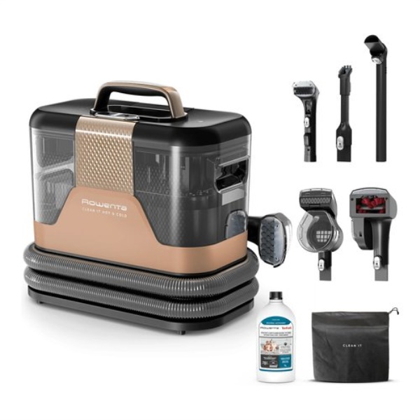 Lava tessuti Rowenta IN7021F0 CLEAN IT Hot & Cold Bronze e Black