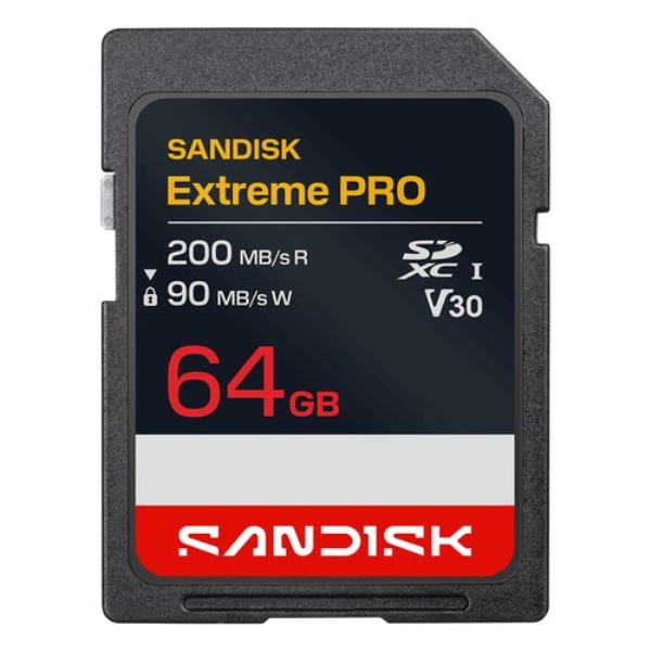 Scheda di memoria Sandisk SDSDXXU 064G GSCIN EXTREME PRO