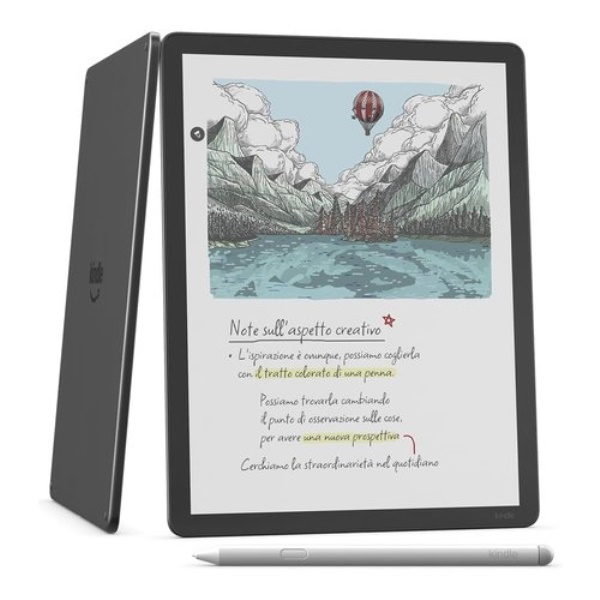 Ebook Amazon B0FC1RMLVN KINDLE Scribe Colorsoft con luce frontale Graf