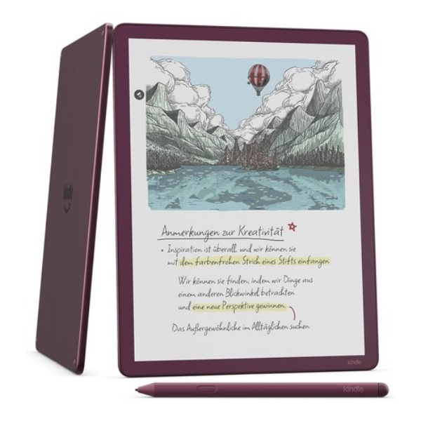 Ebook Amazon B0FC1ZVDRM KINDLE Scribe Colorsoft con luce frontale Purp