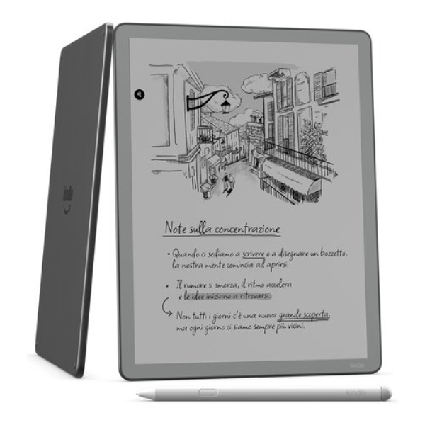 Ebook Amazon B0FBSBHLT9 KINDLE Scribe senza luce frontale Grafite