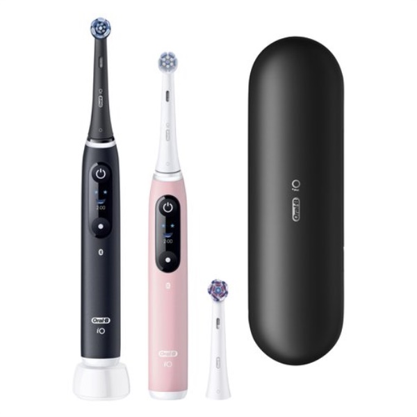 Spazzolino elettrico Oral B IO SERIES 6 Duo Edition Black Lava e Pink 