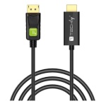 Techly - Cavo adattatore Techly ICOC DSP H12 030 DisplayPort a HDMI Black
