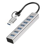 Logilink - Hub USB Logilink UA0441 3.2 Silver