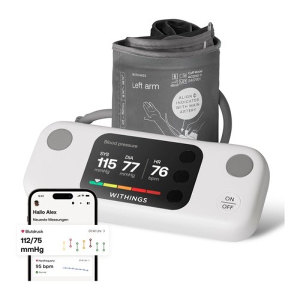 Misuratore di pressione SMART Withings WPM07 08 ALL INT BPM Vision Whi