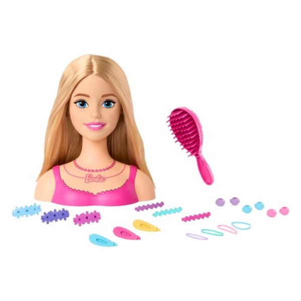 Playset bambola Mattel HMD88 BARBIE Styling Head Value capelli biondi